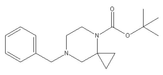 叔丁基 7-苯甲基-4,7-二氮杂螺[2.5]辛烷-4-甲酸基酯