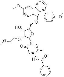 N-苯甲酰基-2'-O-甲氧基乙基-5-O-二甲氧基三苯甲基-5-甲基胞苷