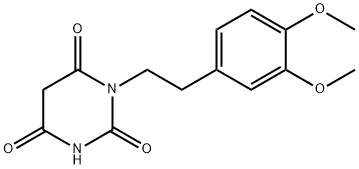 1-(3,4-二甲氧基苯乙基）嘧啶-2,4,6（1H,3H,5H）-三酮